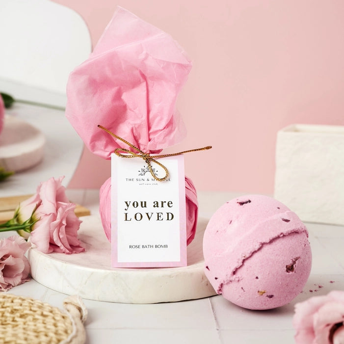 You Are Loved, Rose Bath Bomb