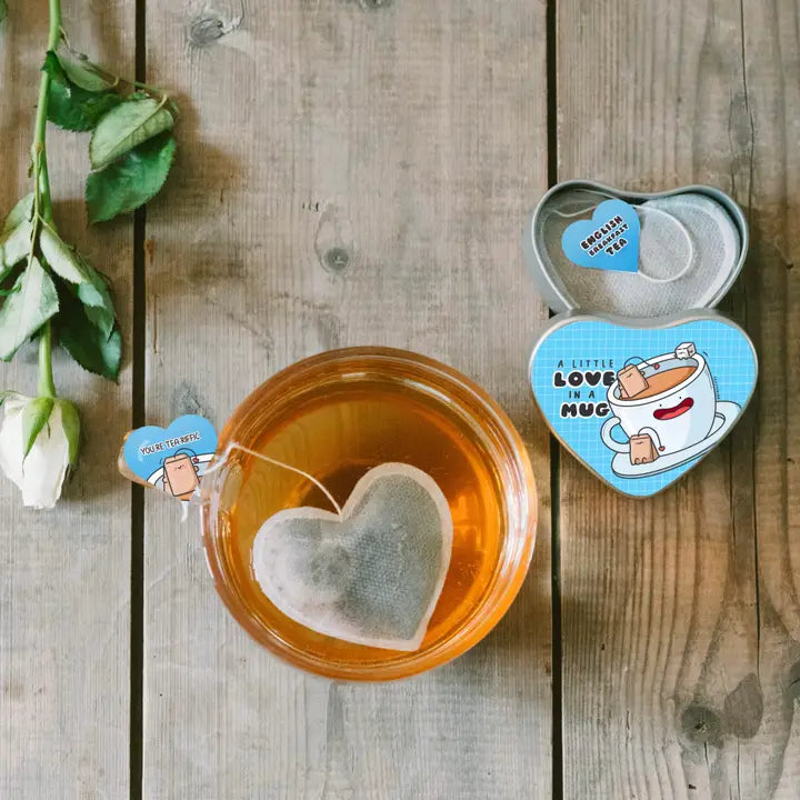 Heart Shaped Tea Bags - Box of 5 Positivi - Teas