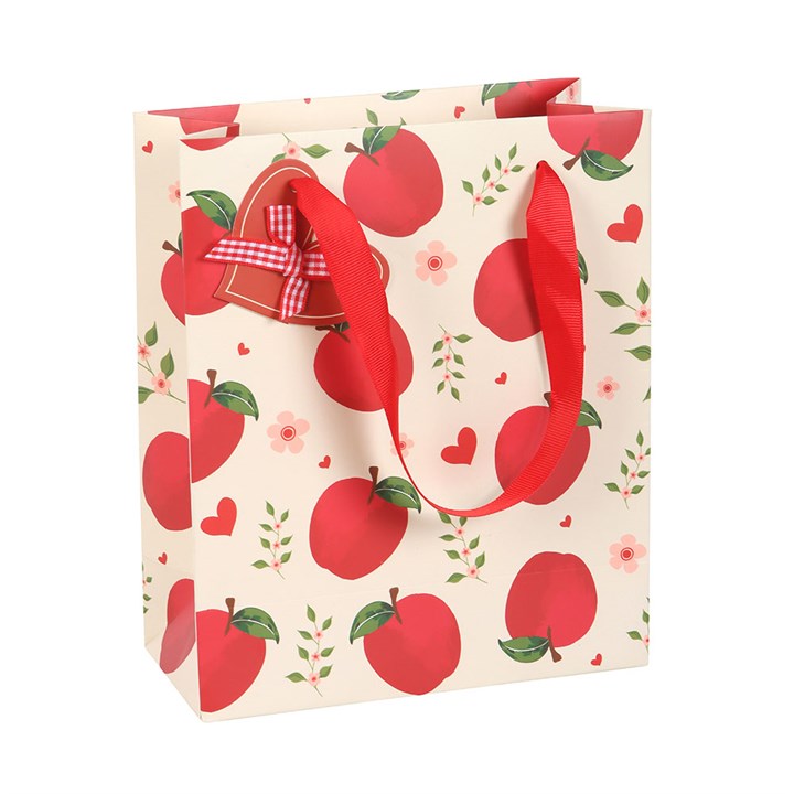 Apple Print Gift Bag