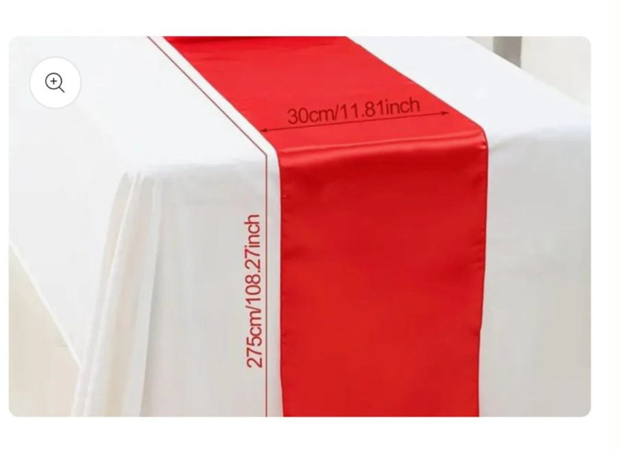 Red Table Runner