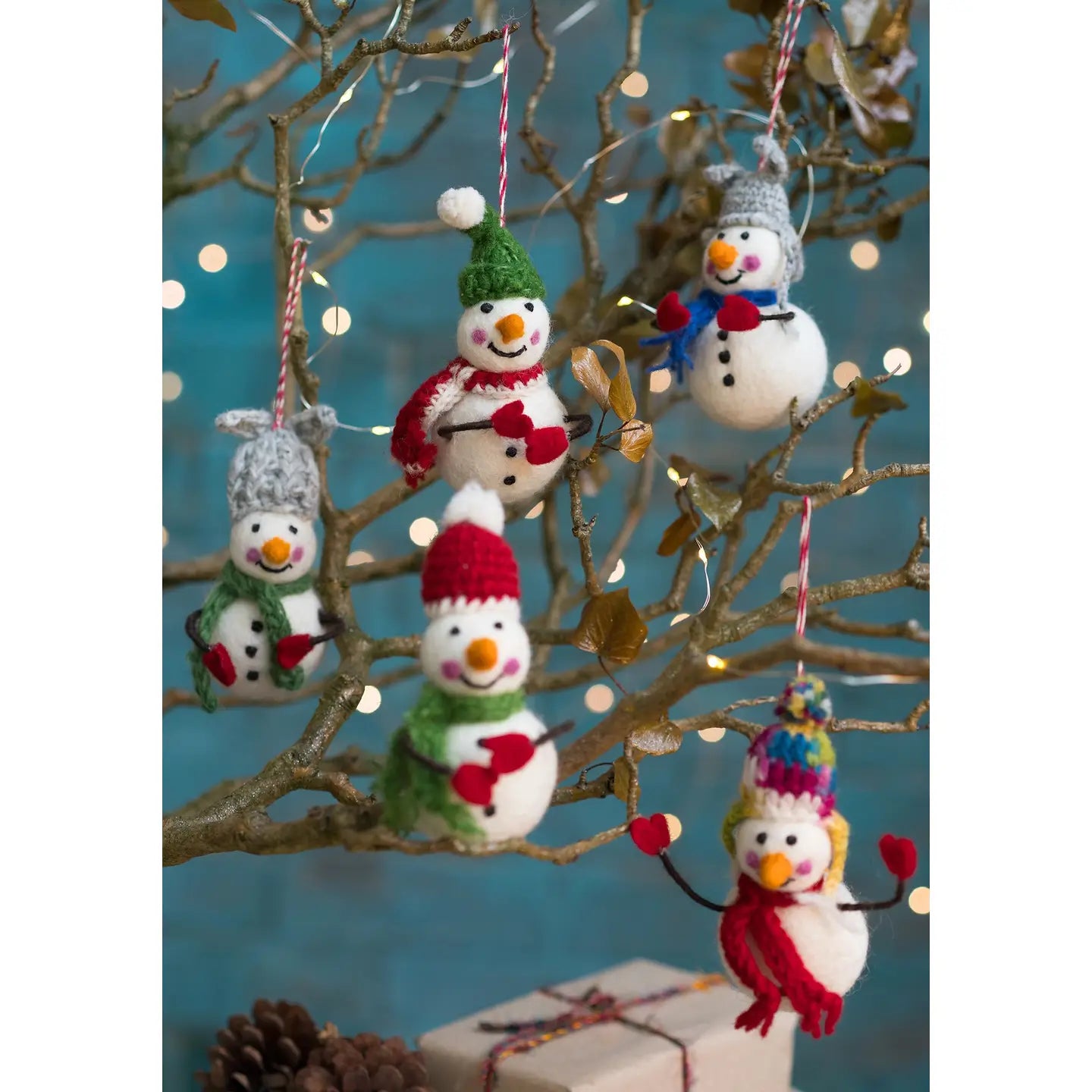 Felt Snowman with Bendy Arms (Individual)