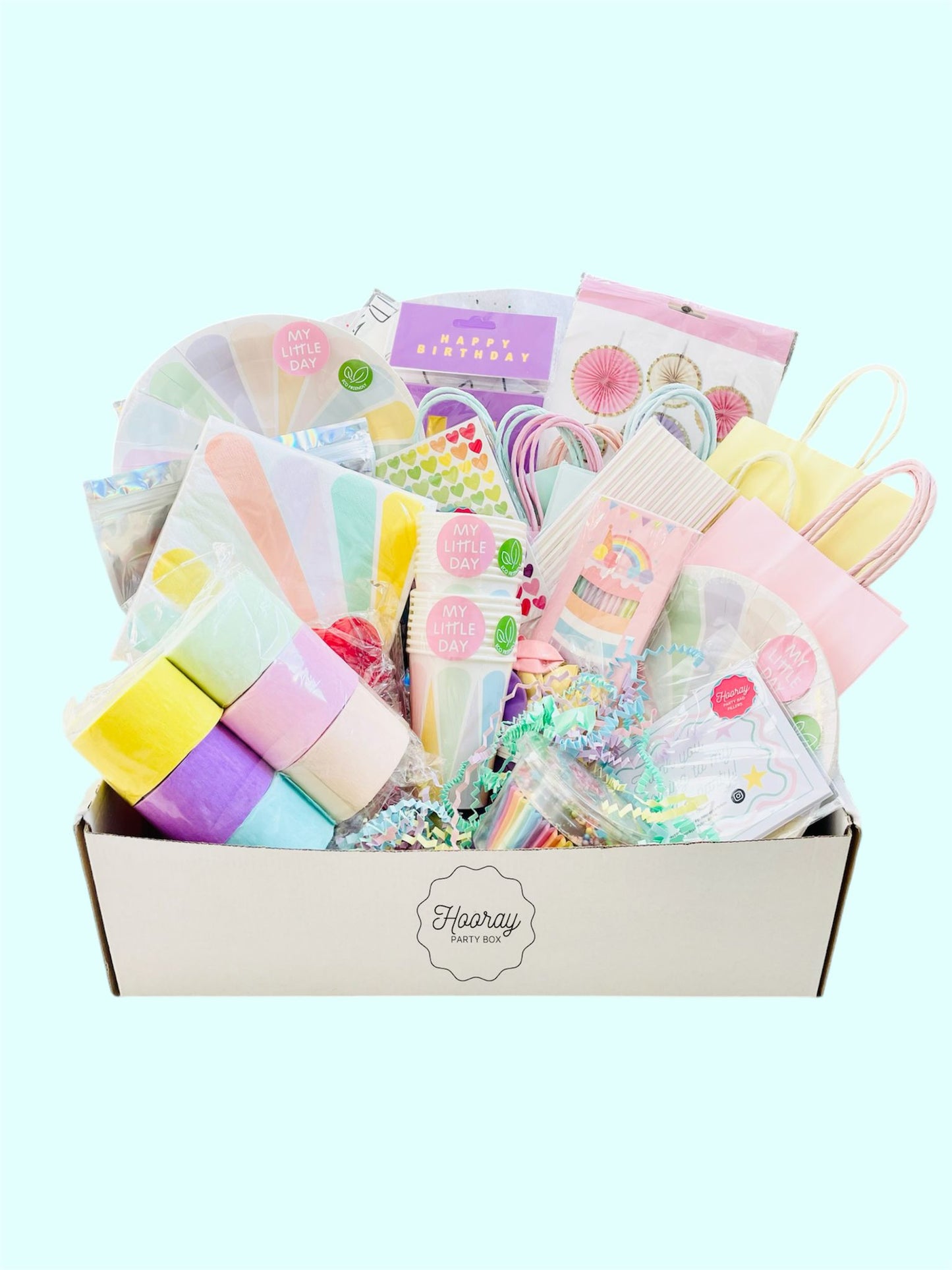 Soft Pastel Birthday Box - 16 guests