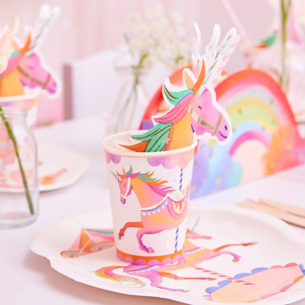 Unicorn Fairy Princess Paper Napkins