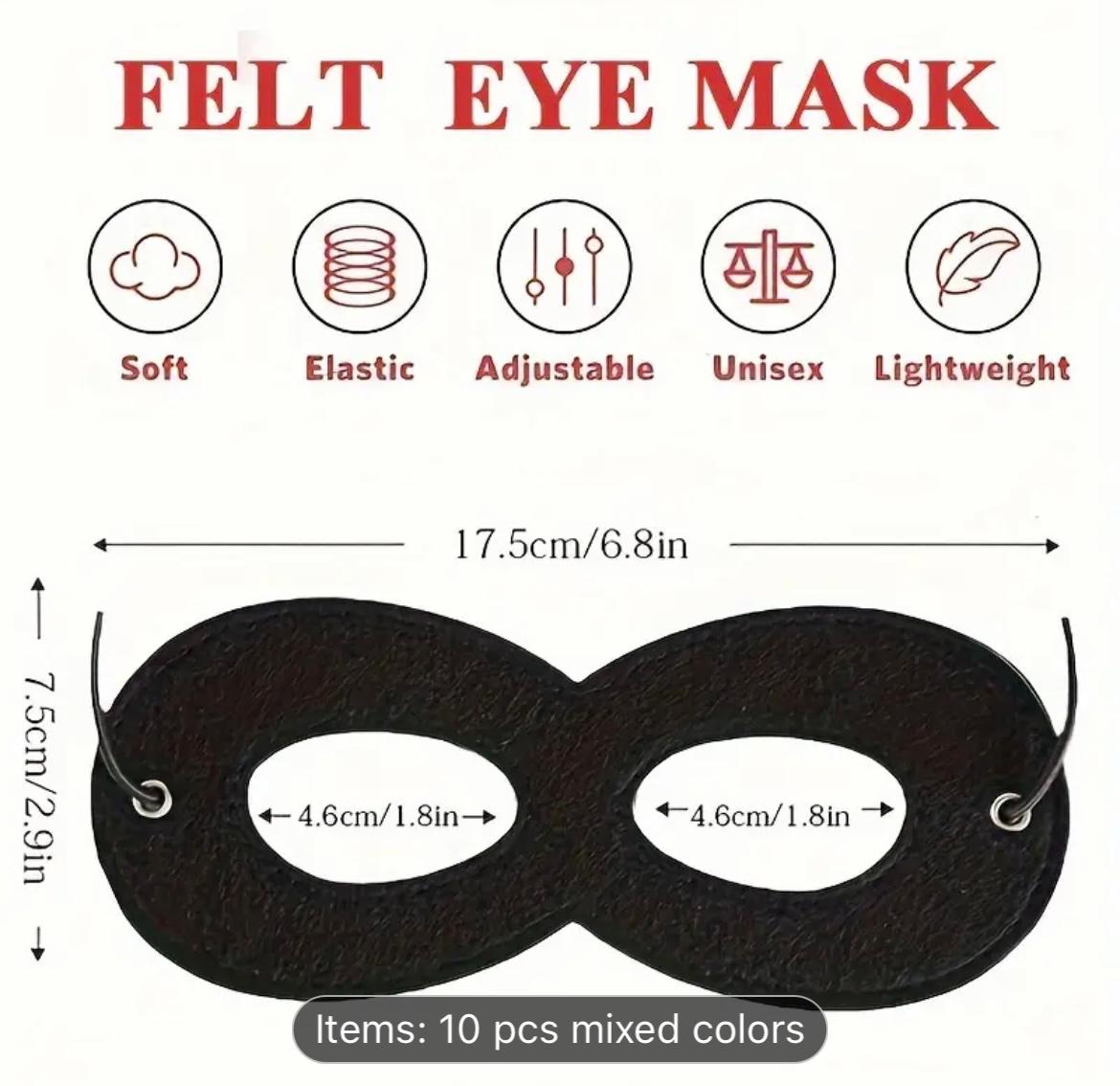 Superhero Masks (6 pack)