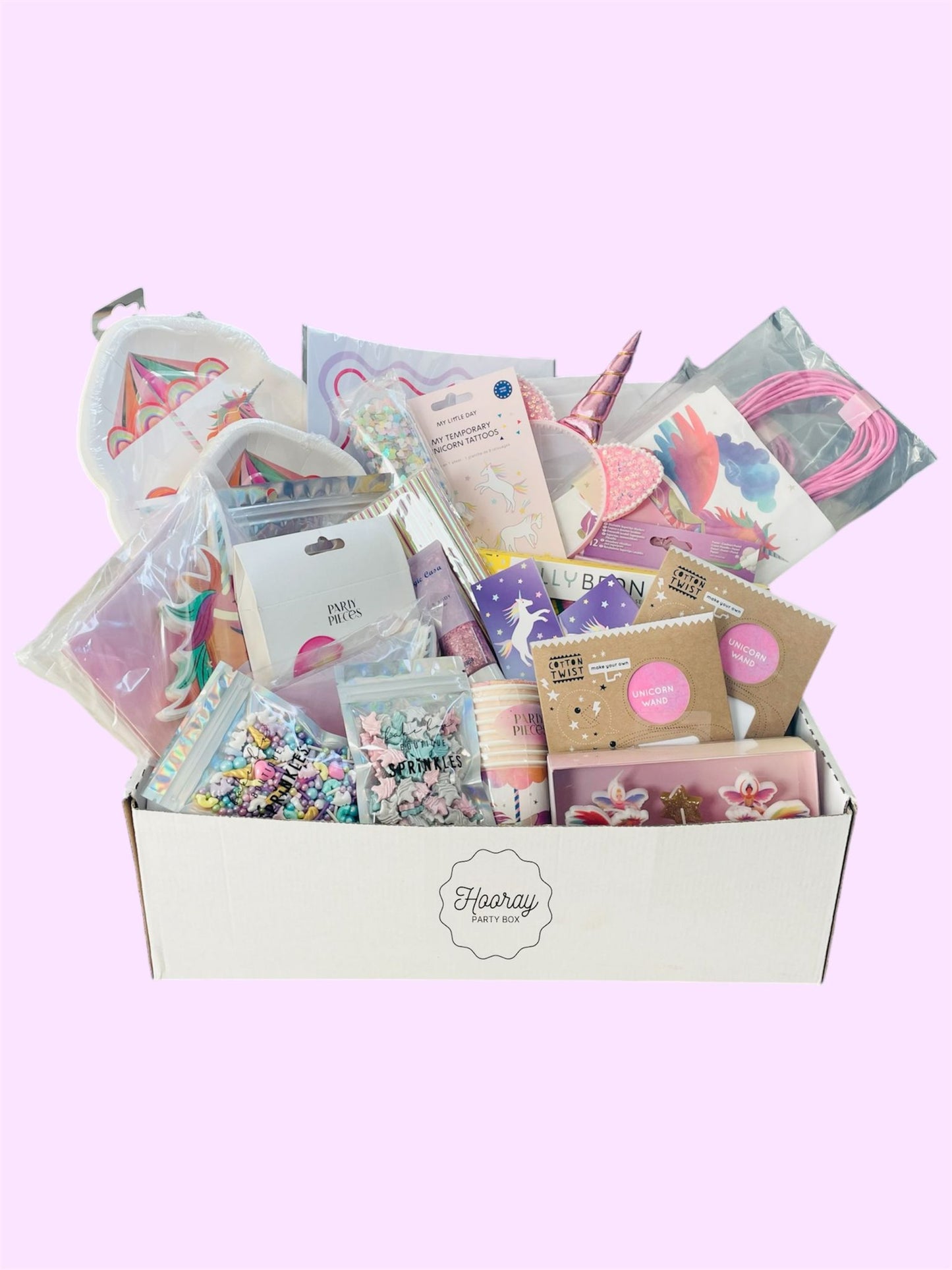Unicorn Fairy Princess Birthday Party Box