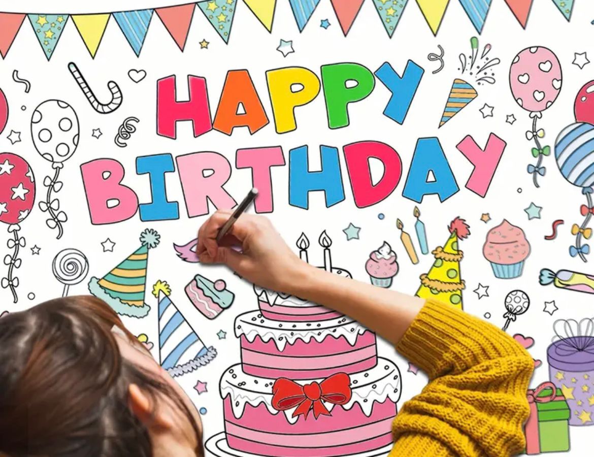 Soft Pastel Birthday Box - 16 guests