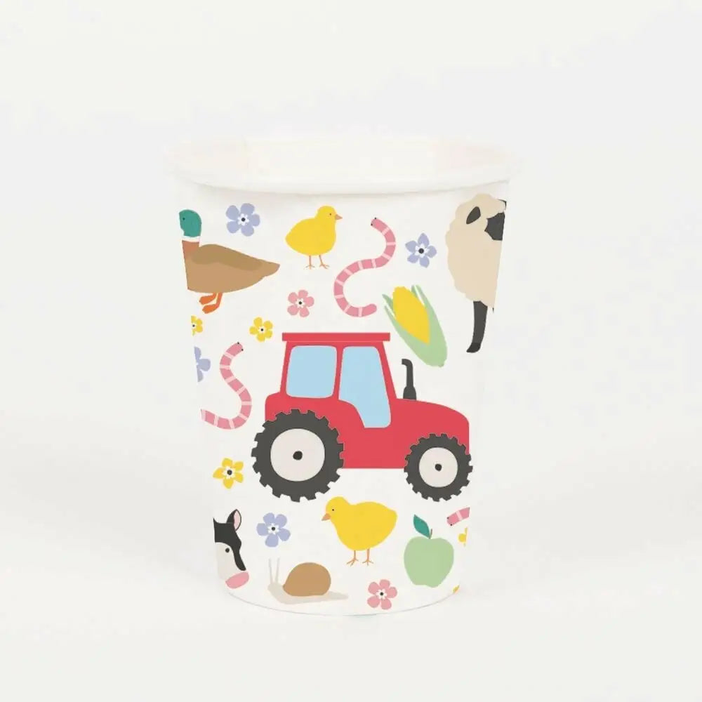 Farm animal cups
