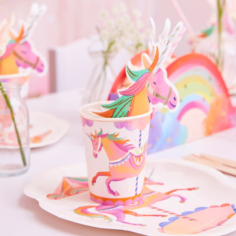 Unicorn Fairy Princess Cups