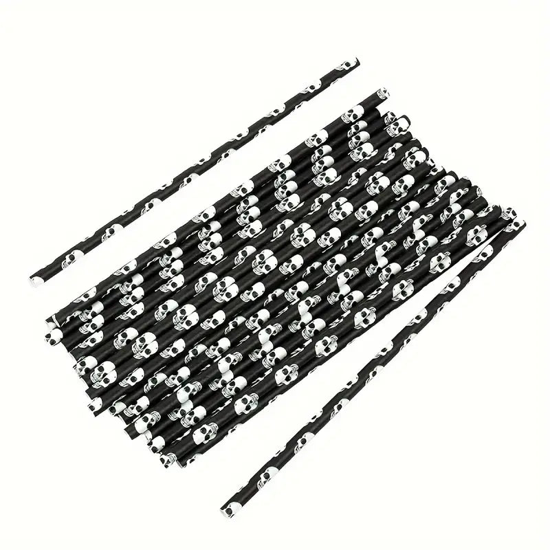 Halloween Straws - Skeleton