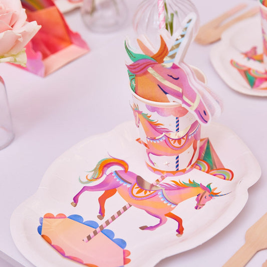 Simple Unicorn Fairy Princess Birthday Box - 8 guests