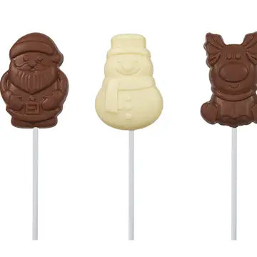 White Chocolate Snowman Lollipop