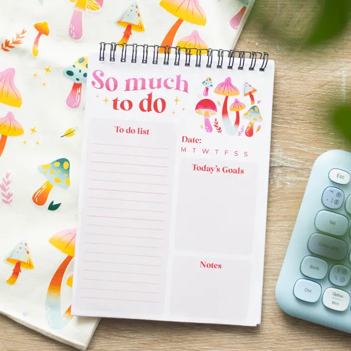 So Much To Do, Groovy Mushroom List Pad