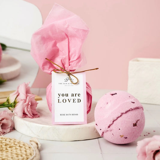 You Are Loved, Rose Bath Bomb