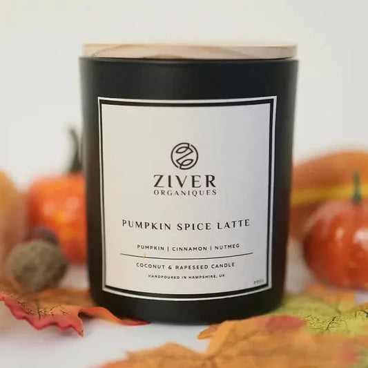 Pumpkin Spice Latte Scented Candle - Large