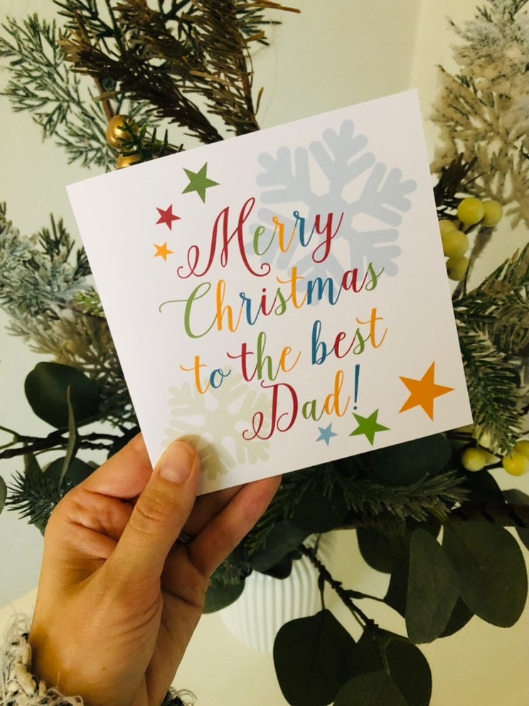 Merry Christmas Personalised Card
