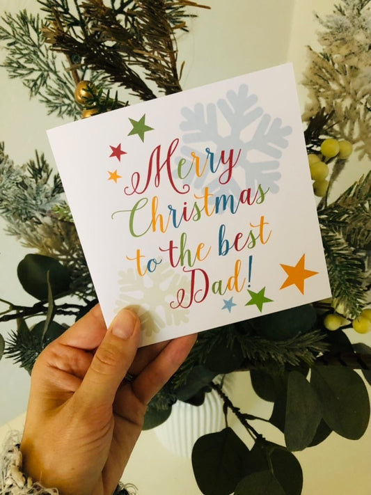 Merry Christmas Personalised Card