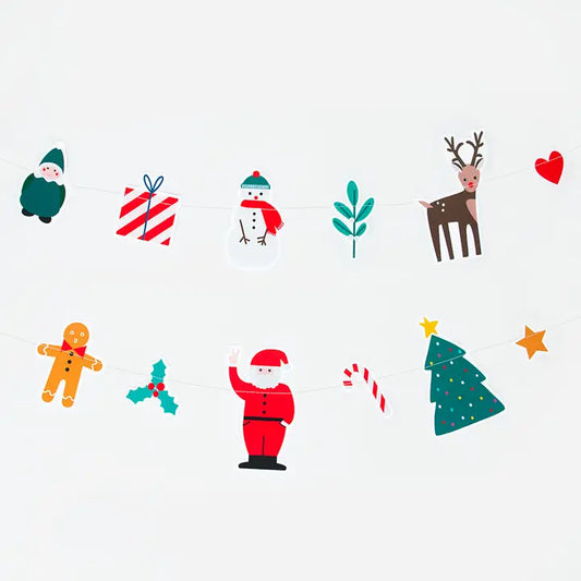 Christmas Paper Garland