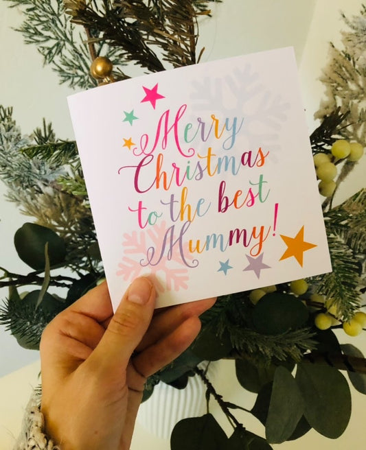 Merry Christmas Personalised Card