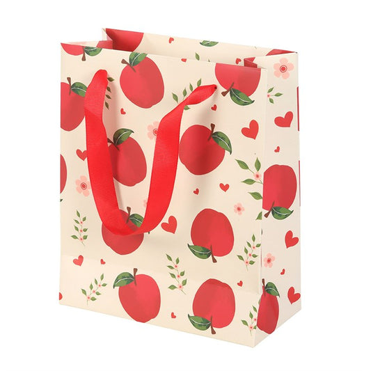 Apple Print Gift Bag