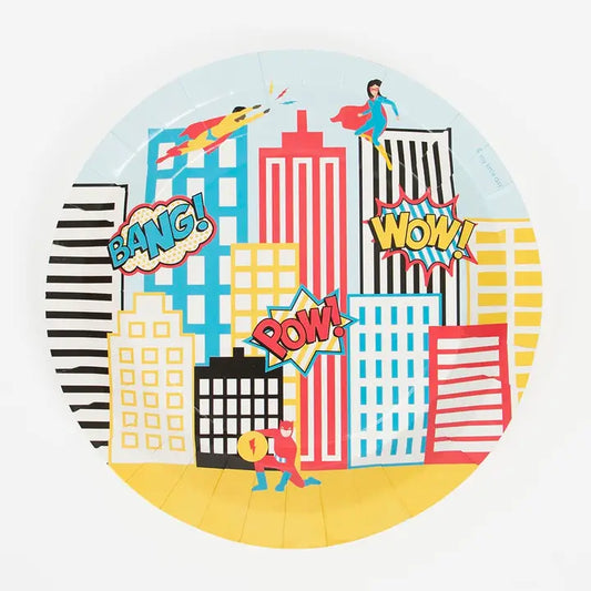 Superhero Plates