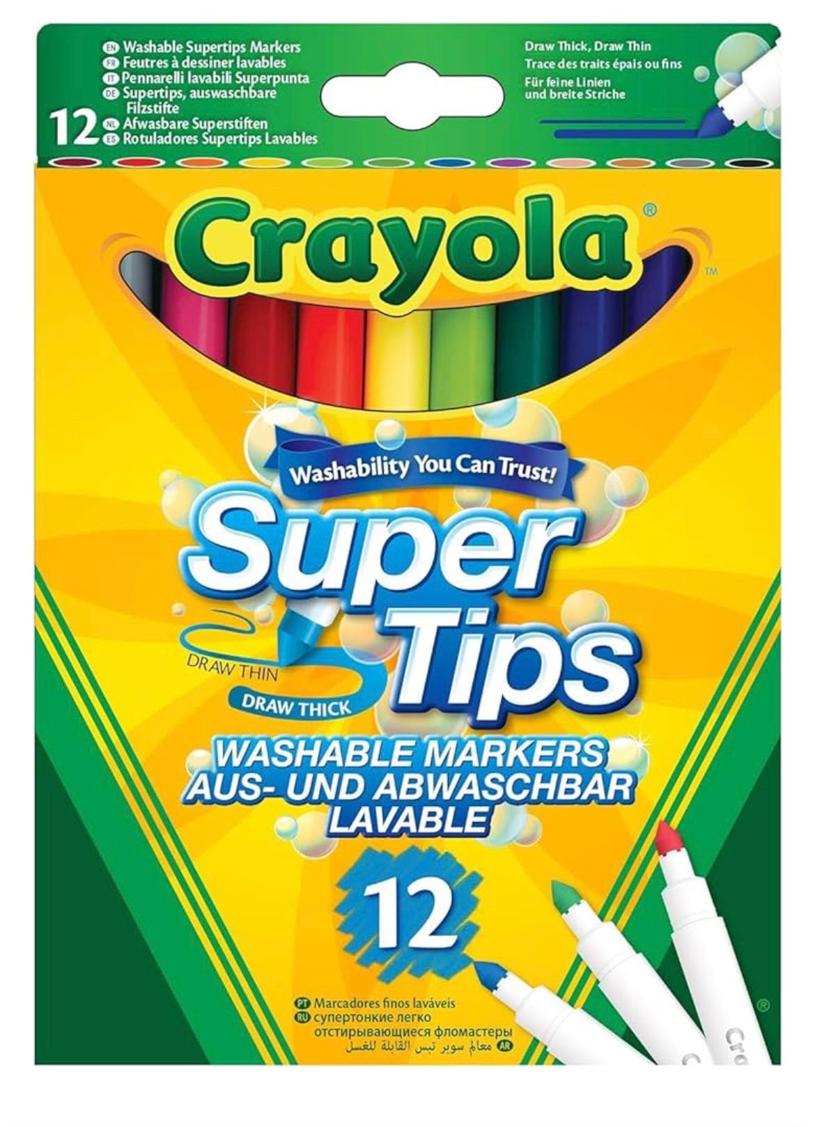 Happy Birthday Colour-in Poster Tablecloth & Marker Pens
