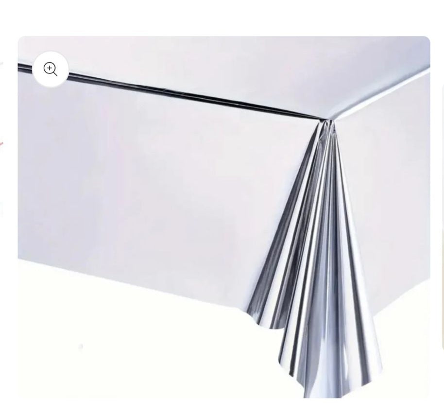 Silver Tablecloth