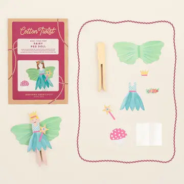 Make Your Own Fairy Peg Doll Kit