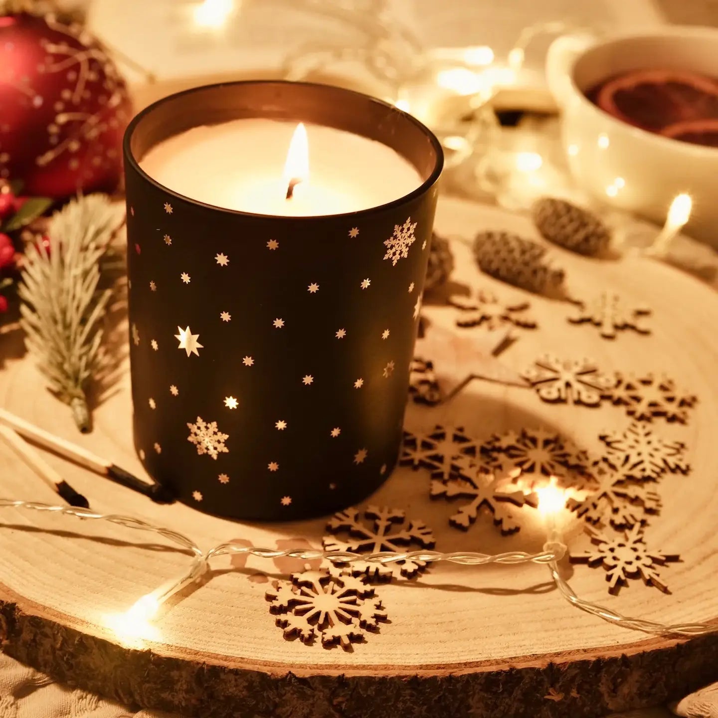 Festive Night | Cinnamon Orange Patchouli Scented Candle