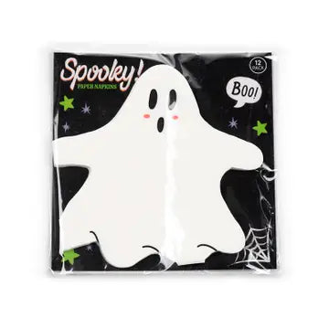 Halloween Ghost Pack of 12 Paper Party Napkins