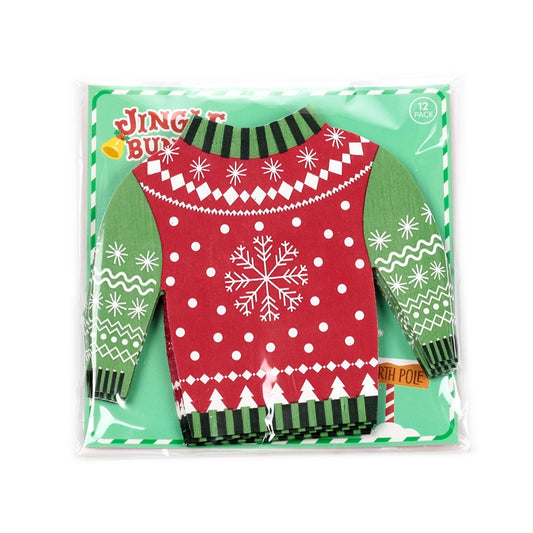 Christmas Jumper Pack of 12 Paper Party Napkins