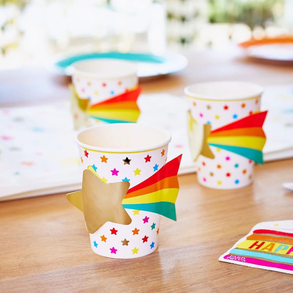 Shooting star cups x 8