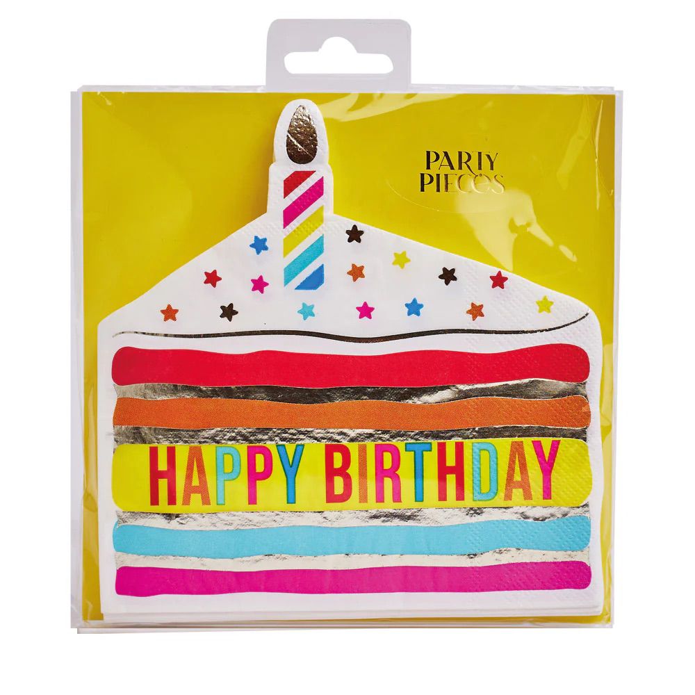 Shooting star paper napkins x 16