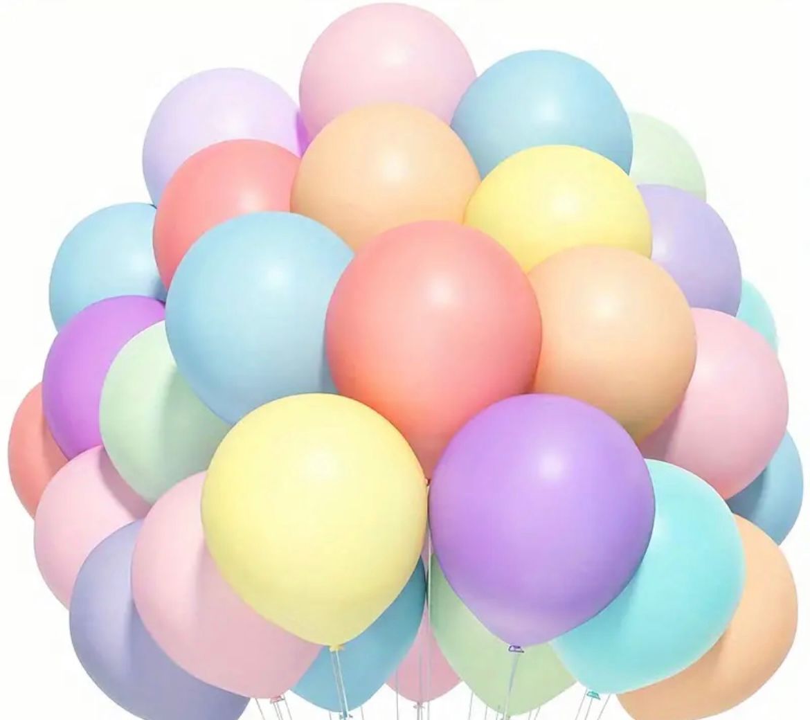 Simple Soft Pastel Birthday Box - 16 guests