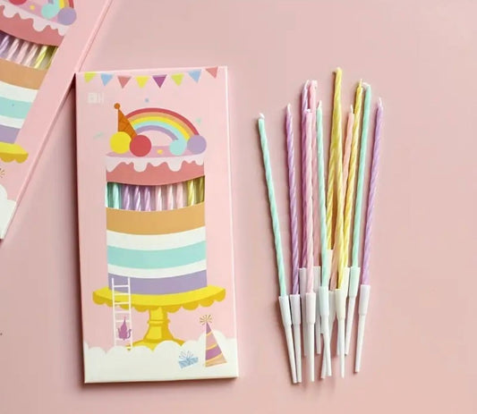 Pastel Candles