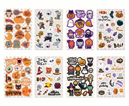 Spooky Halloween Stickers