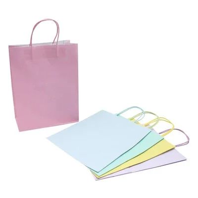 6 Pastel Party Bags (with 5 fillers)