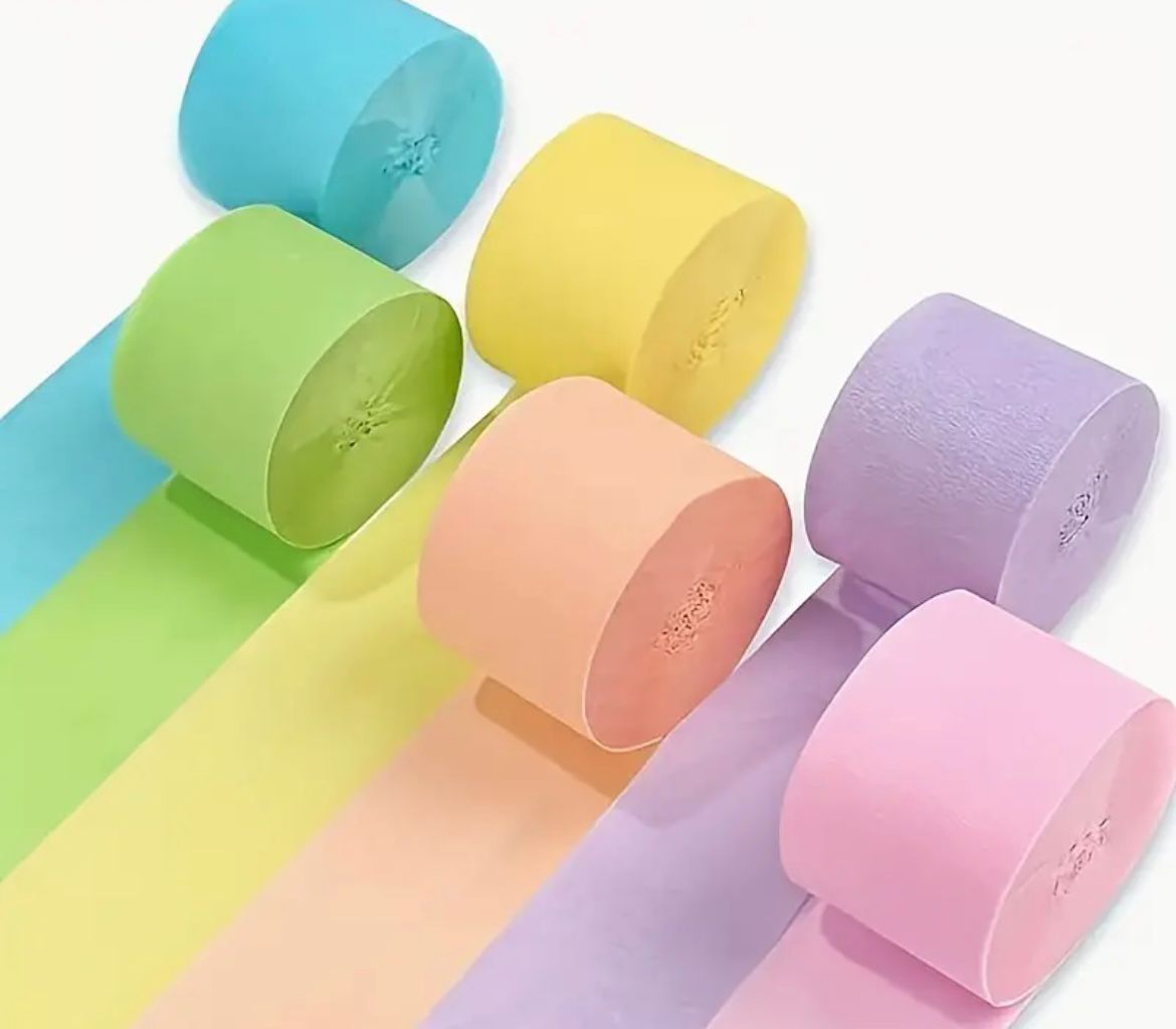 Pastel Streamers – Hooray Party Box