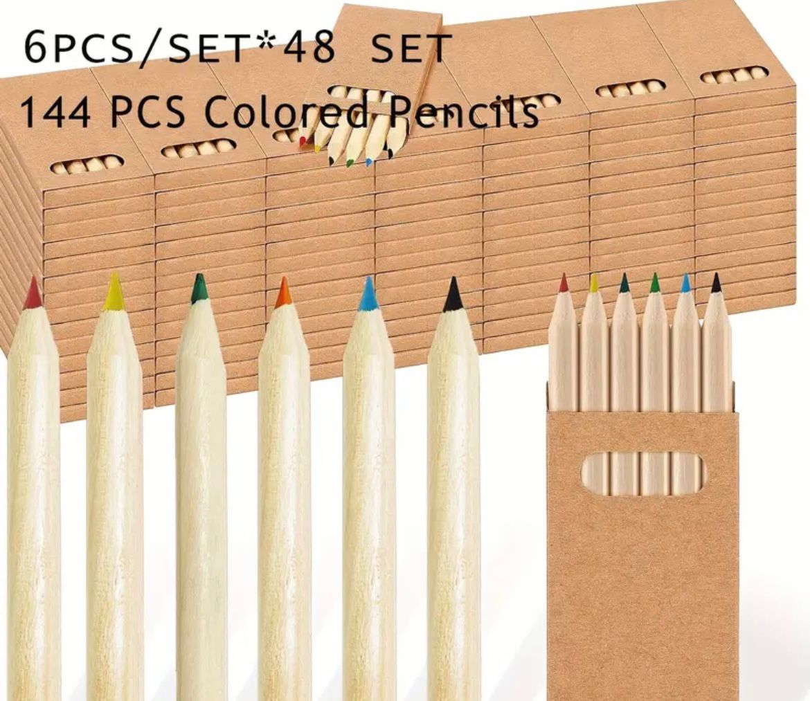 Coloured Pencil Sets (6 packs)