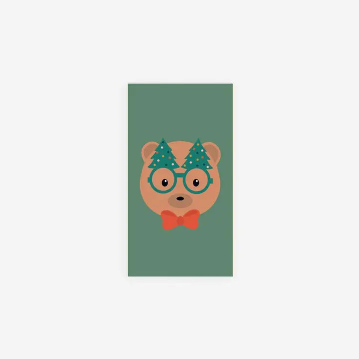 Mini Christmas Bear Notebook (Individual)