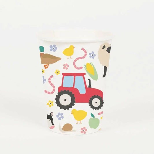 Farm animal cups