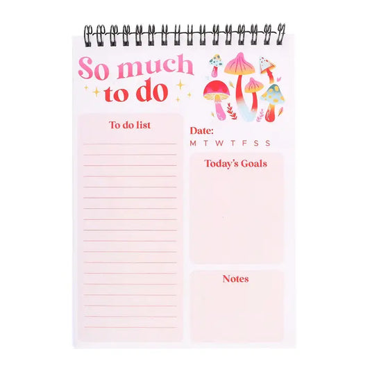 So Much To Do, Groovy Mushroom List Pad