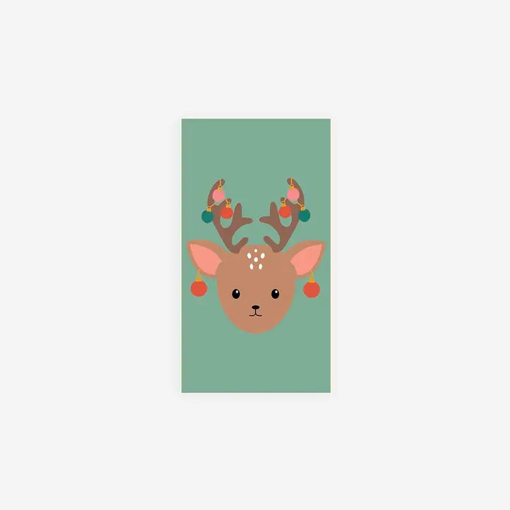 Mini Christmas Fawn Notebook (Individual)