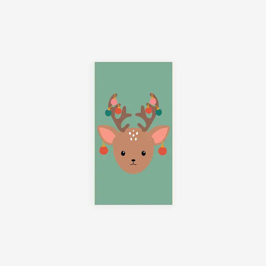 Mini Christmas Fawn Notebook (Individual)