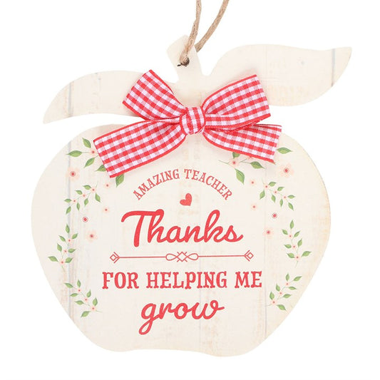 Thanks For Helping Me Grow Hanging Decoration