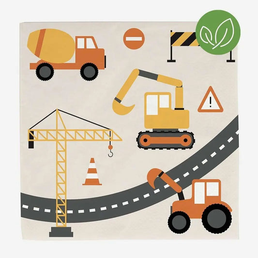 Construction site napkins