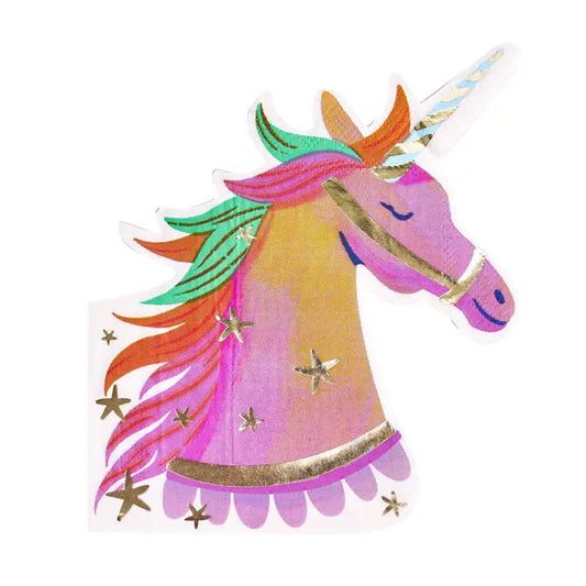 Unicorn Fairy Princess Paper Napkins